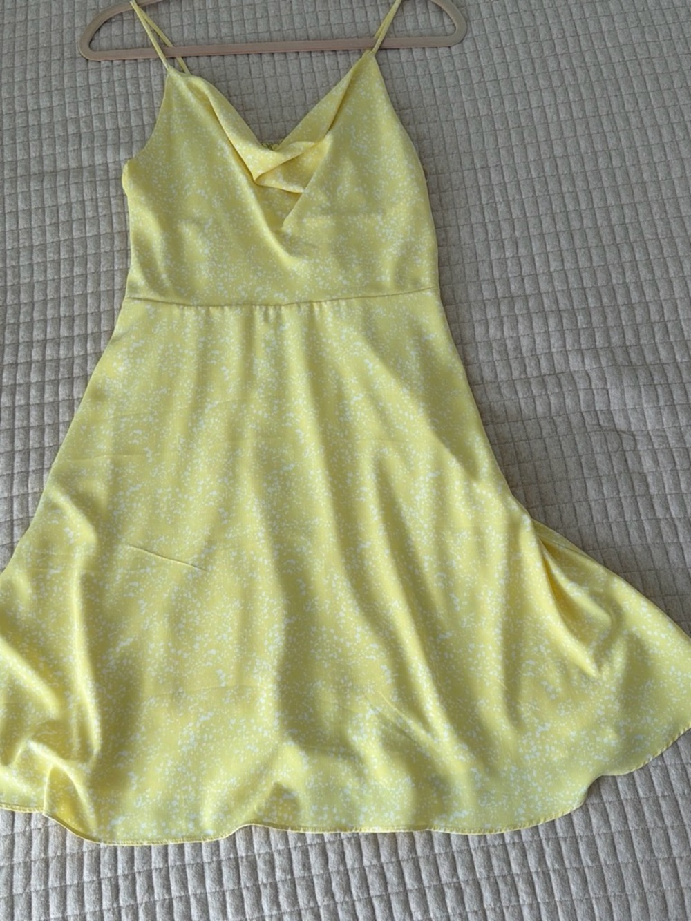 Gianni Bini Yellow Spaghetti-Strap Sun Dress